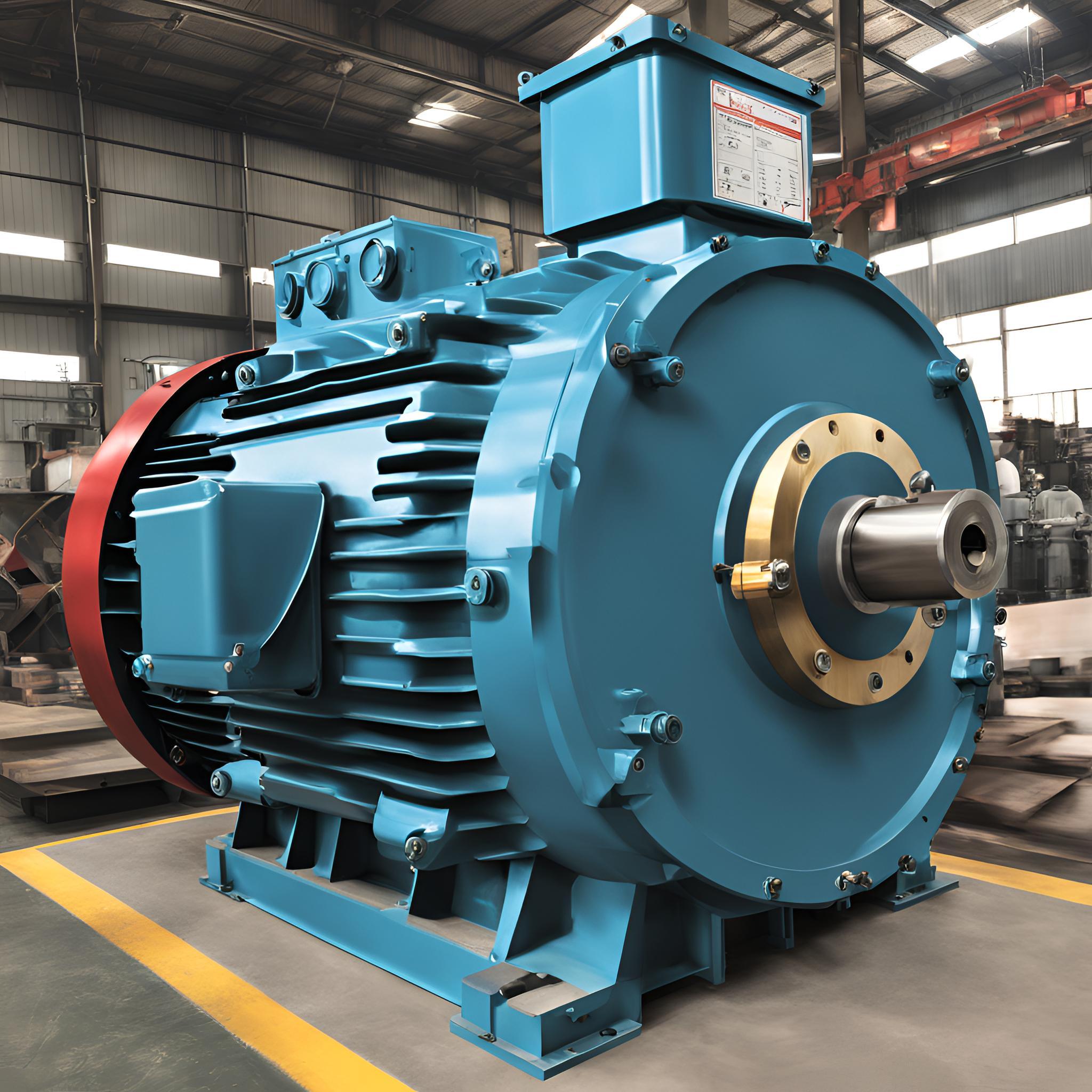 High Voltage Electric Motor with Singson Electrical Logo (2)